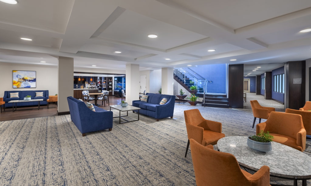 Engage Cafe and Engage Center Lobby